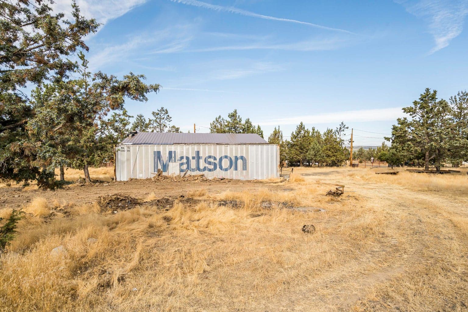 side view of container