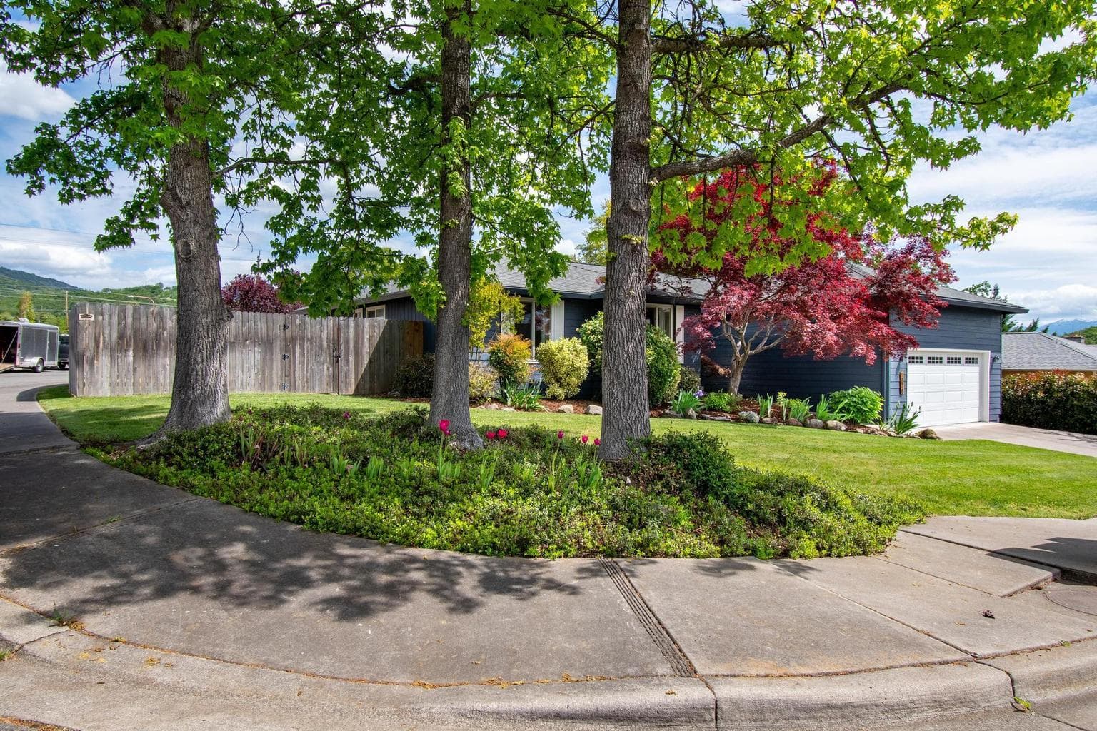Corner lot