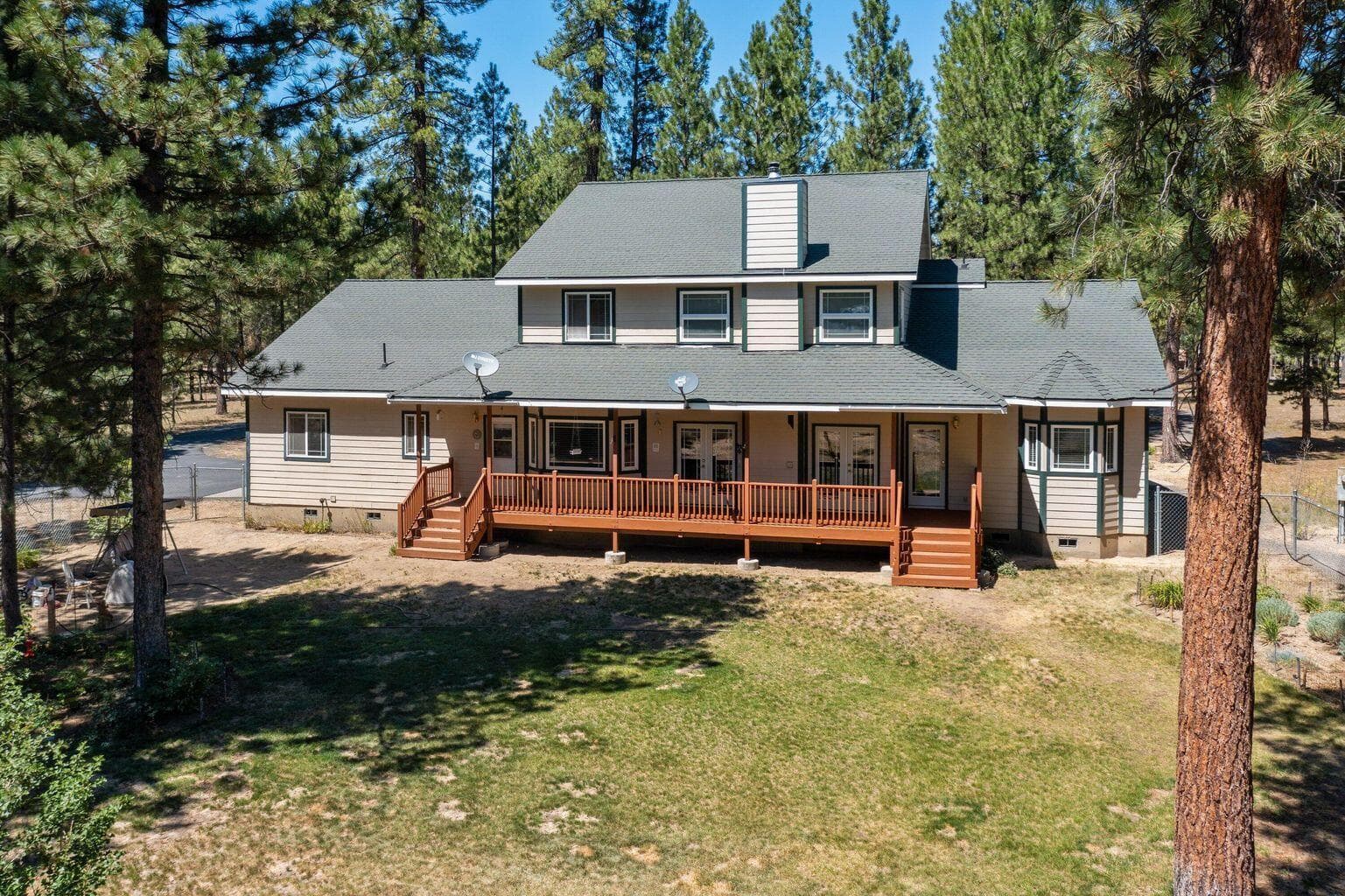 View of back of house