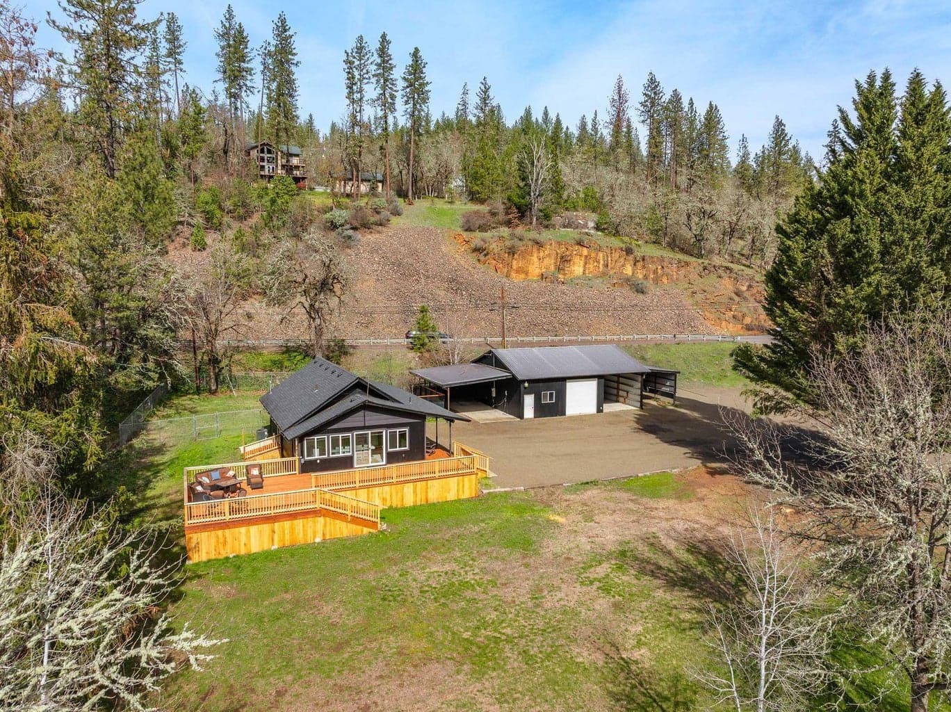 Rare opportunity to own a property along the famous Rogue River home to world class fishing and recreational opportunities right out your front door.