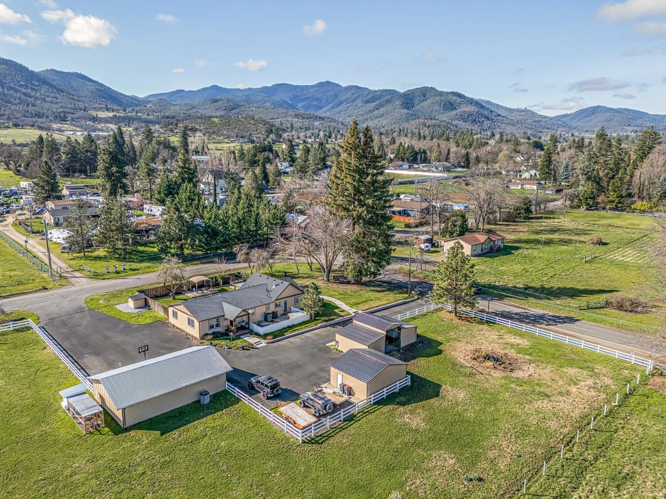 Generous 1.56 acre lot