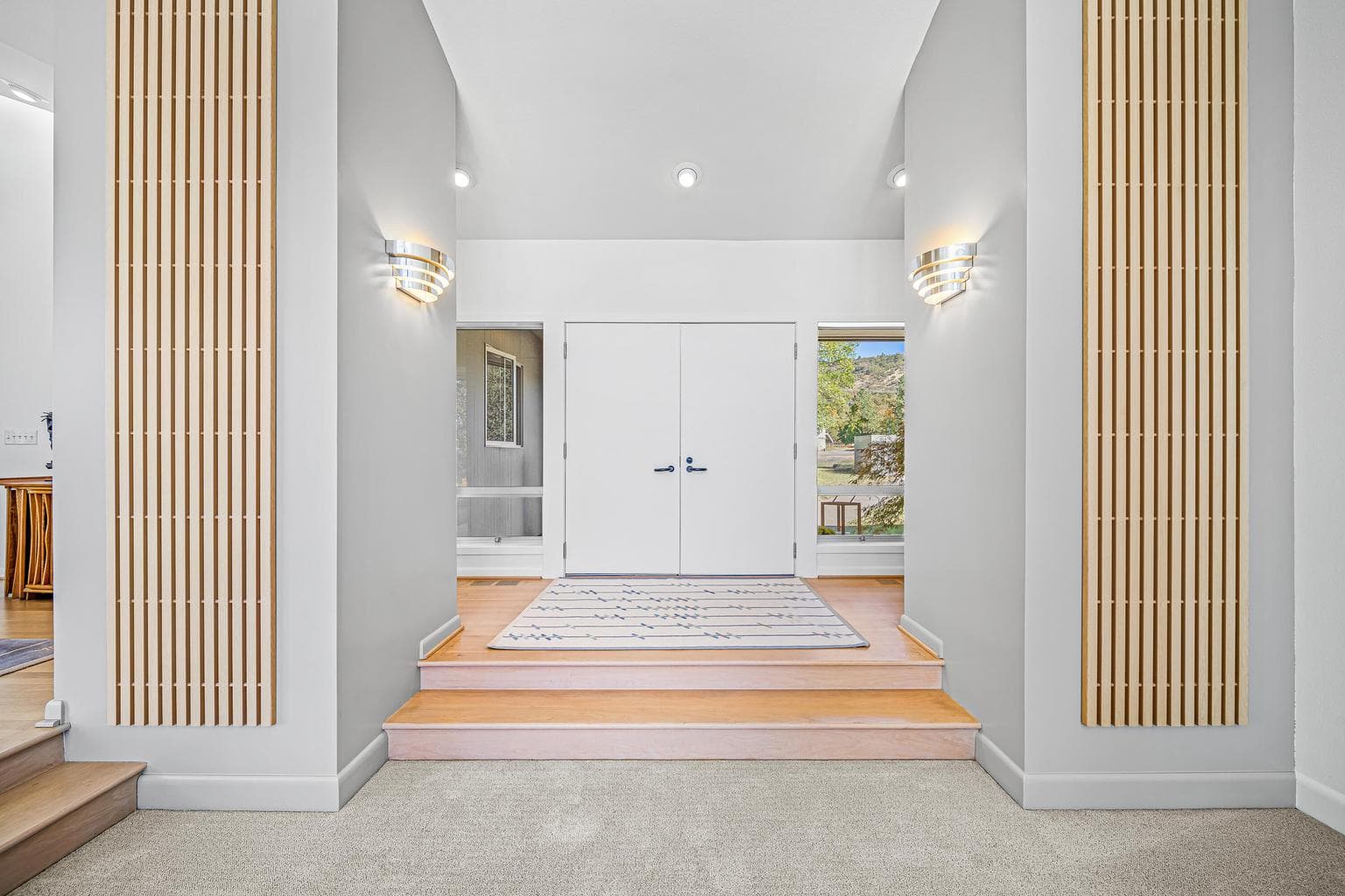 Double Door Entryway