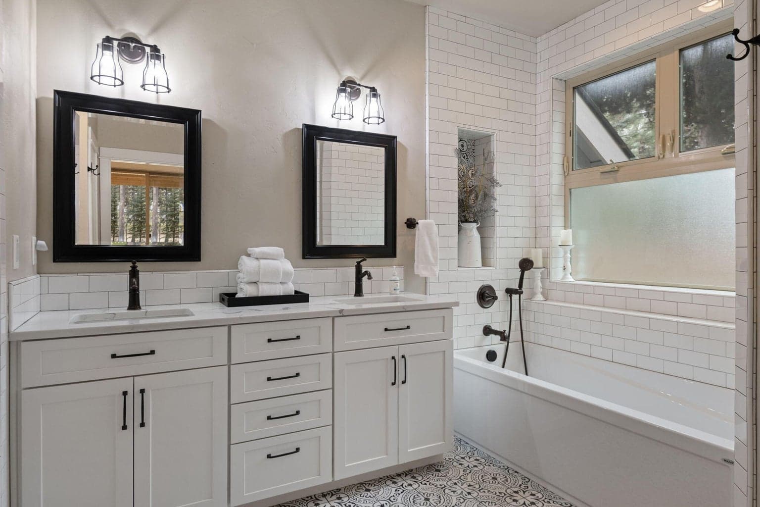 Spa inspired soaking tub