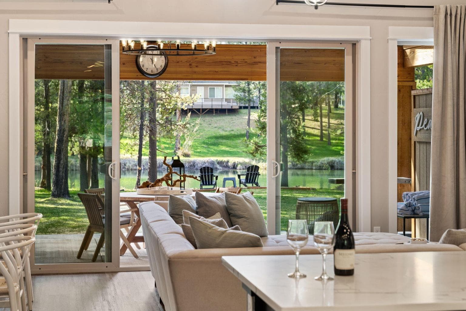 River views from nearly every room