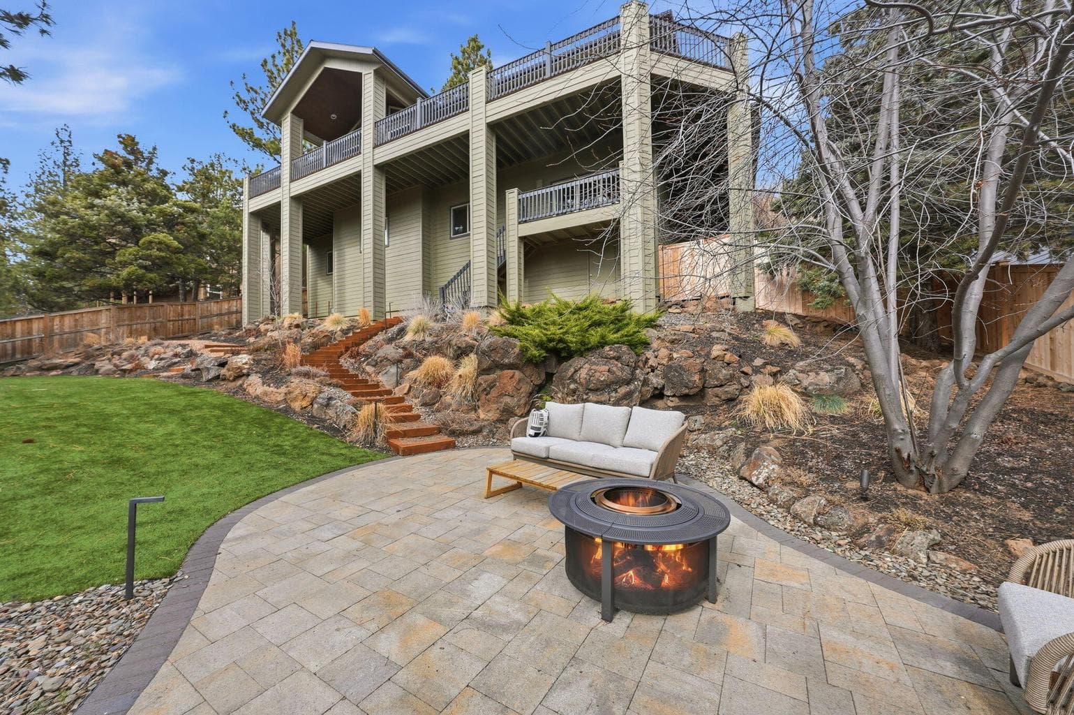 Professionally landscaped, designed for entertaining, privacy, low maintenance and serenity