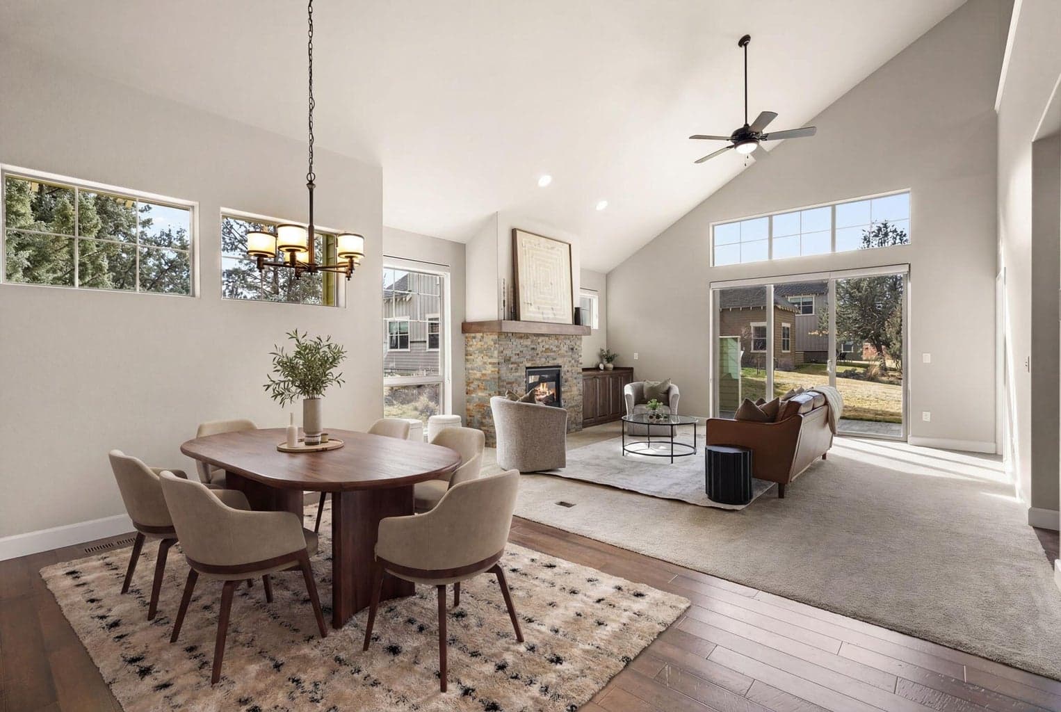 Enjoy the spacious open floorplan