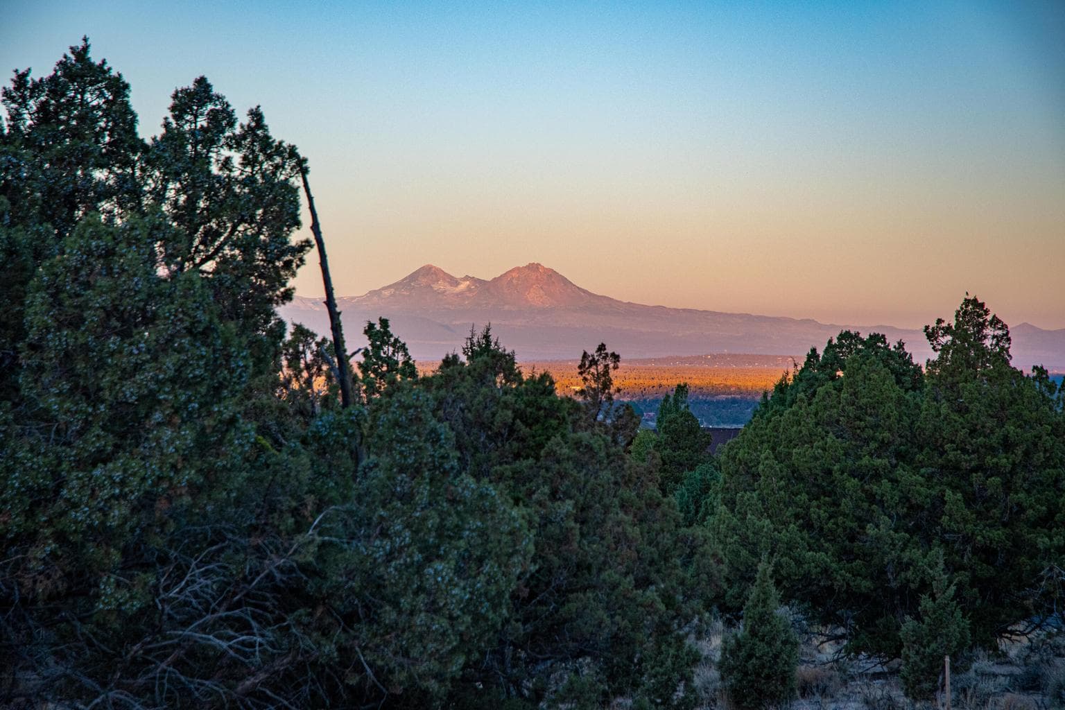 Cascade Mt Views from building site