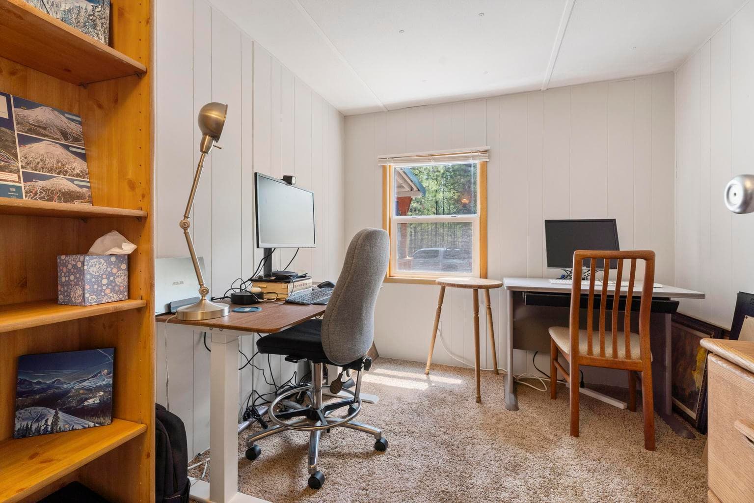 Bedroom currently used an as office