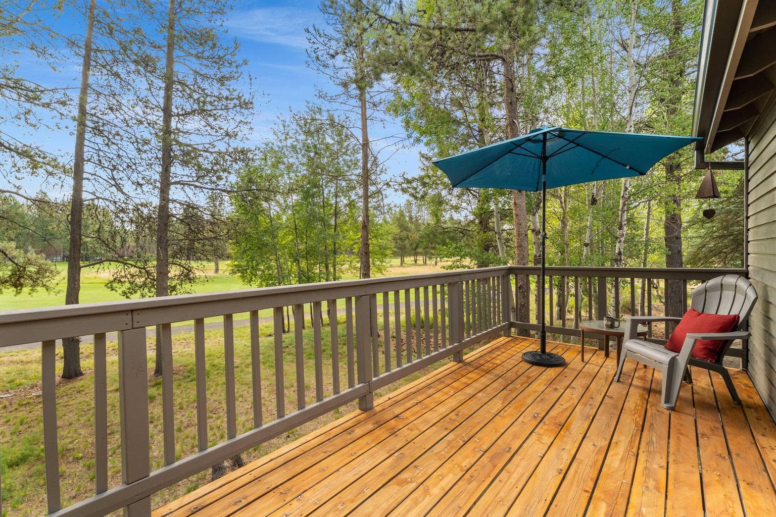 with golf course views