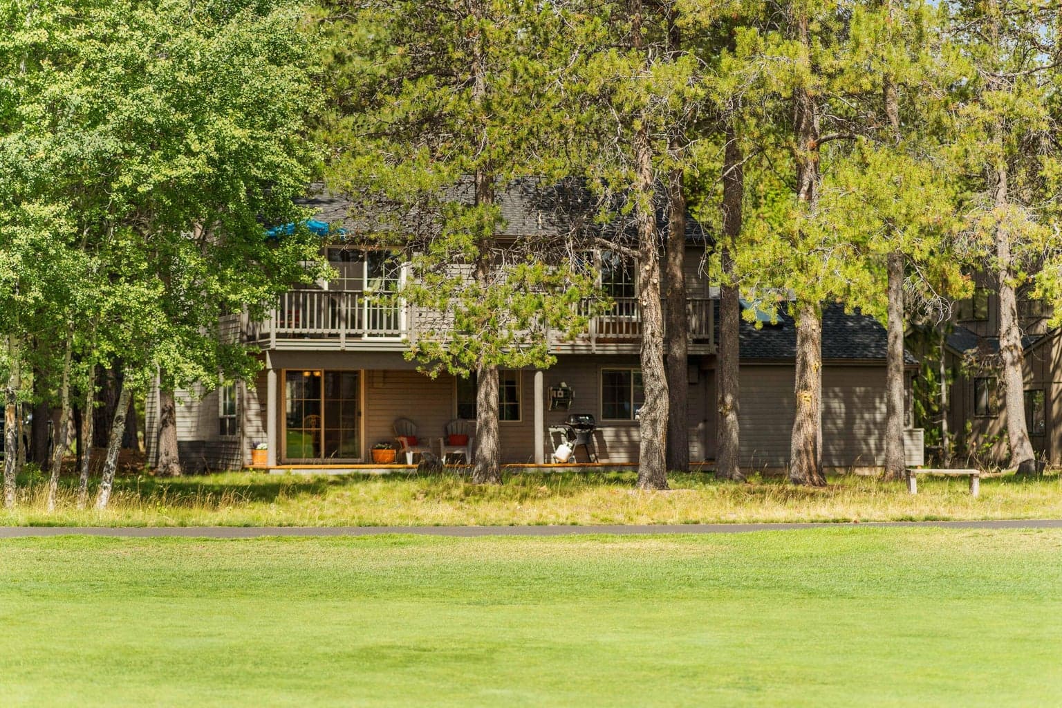 from golf course