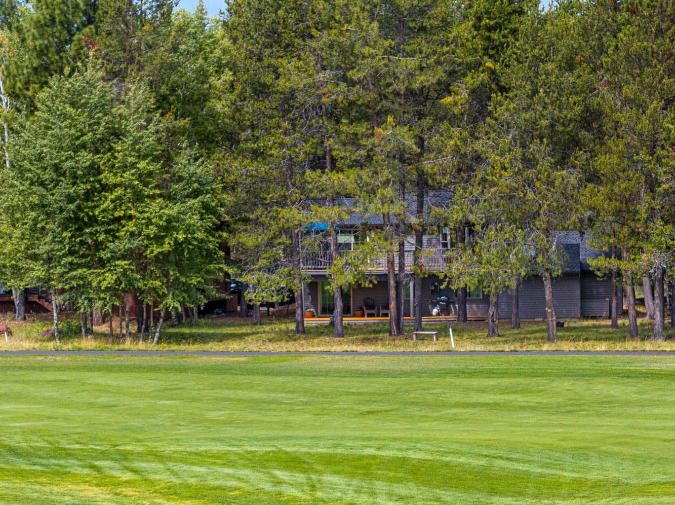from golf course