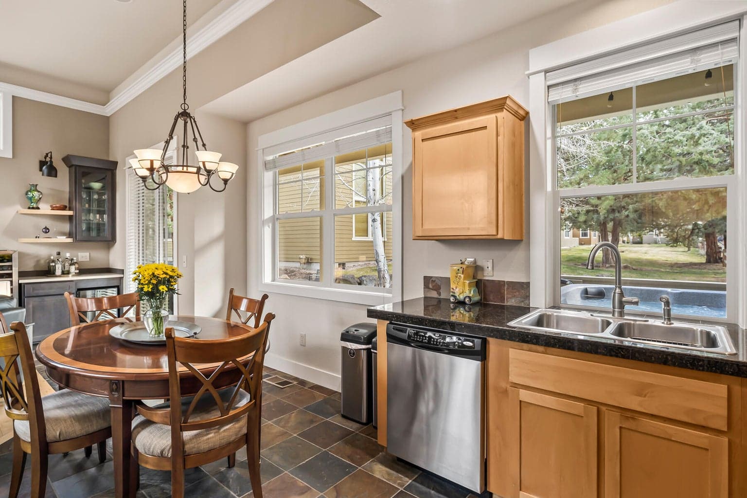 Kitchen with a view