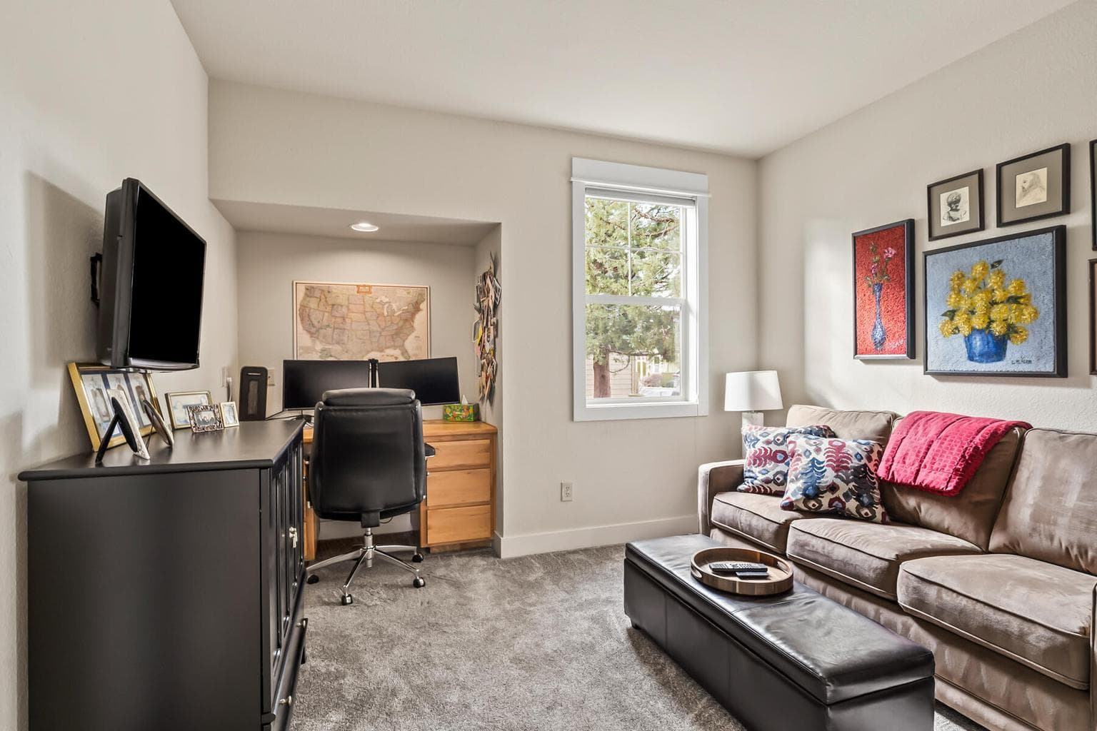 Option of a third bedroom or office