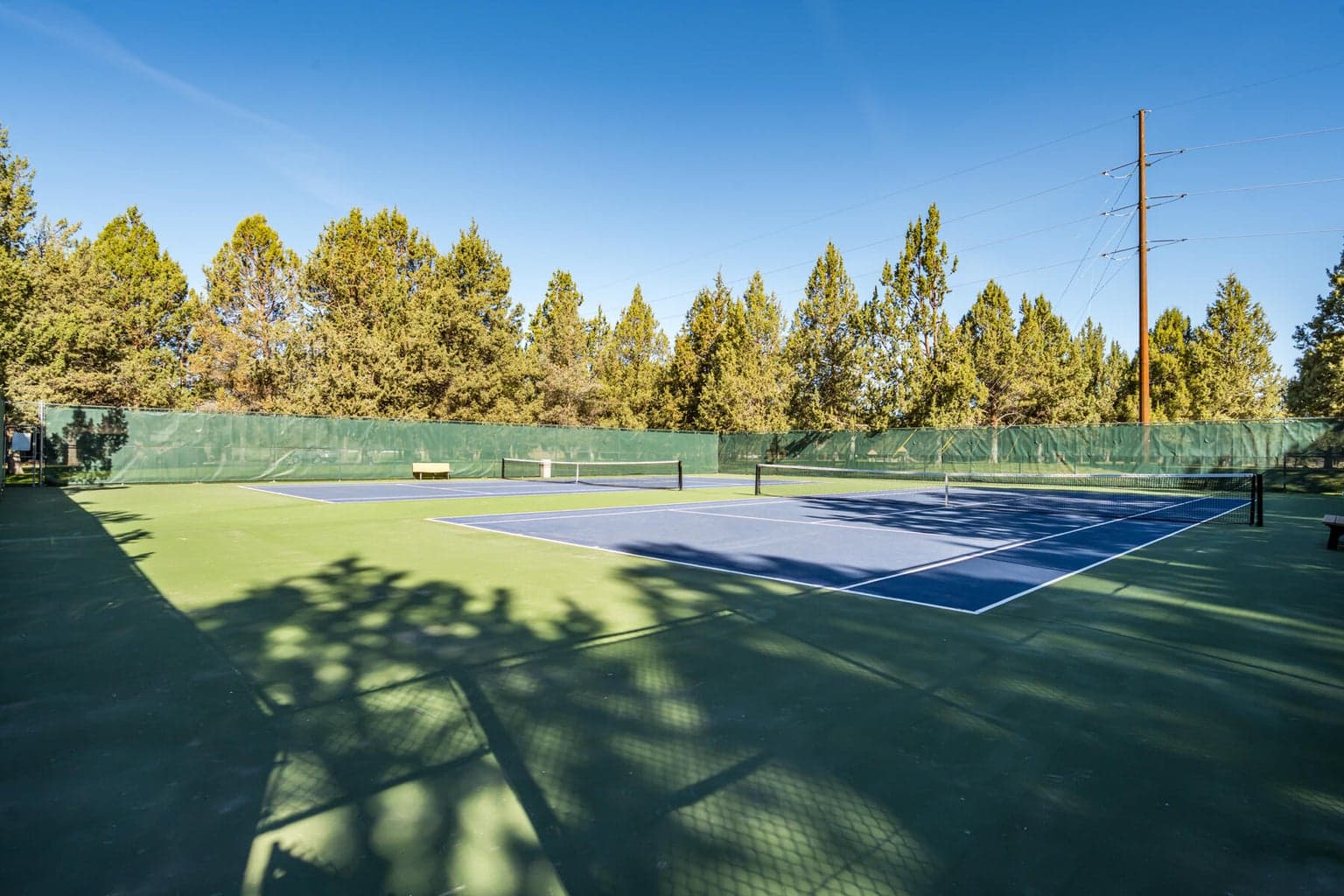 Resort-style living with access to pools, pickleball, basketball, and a full sport center