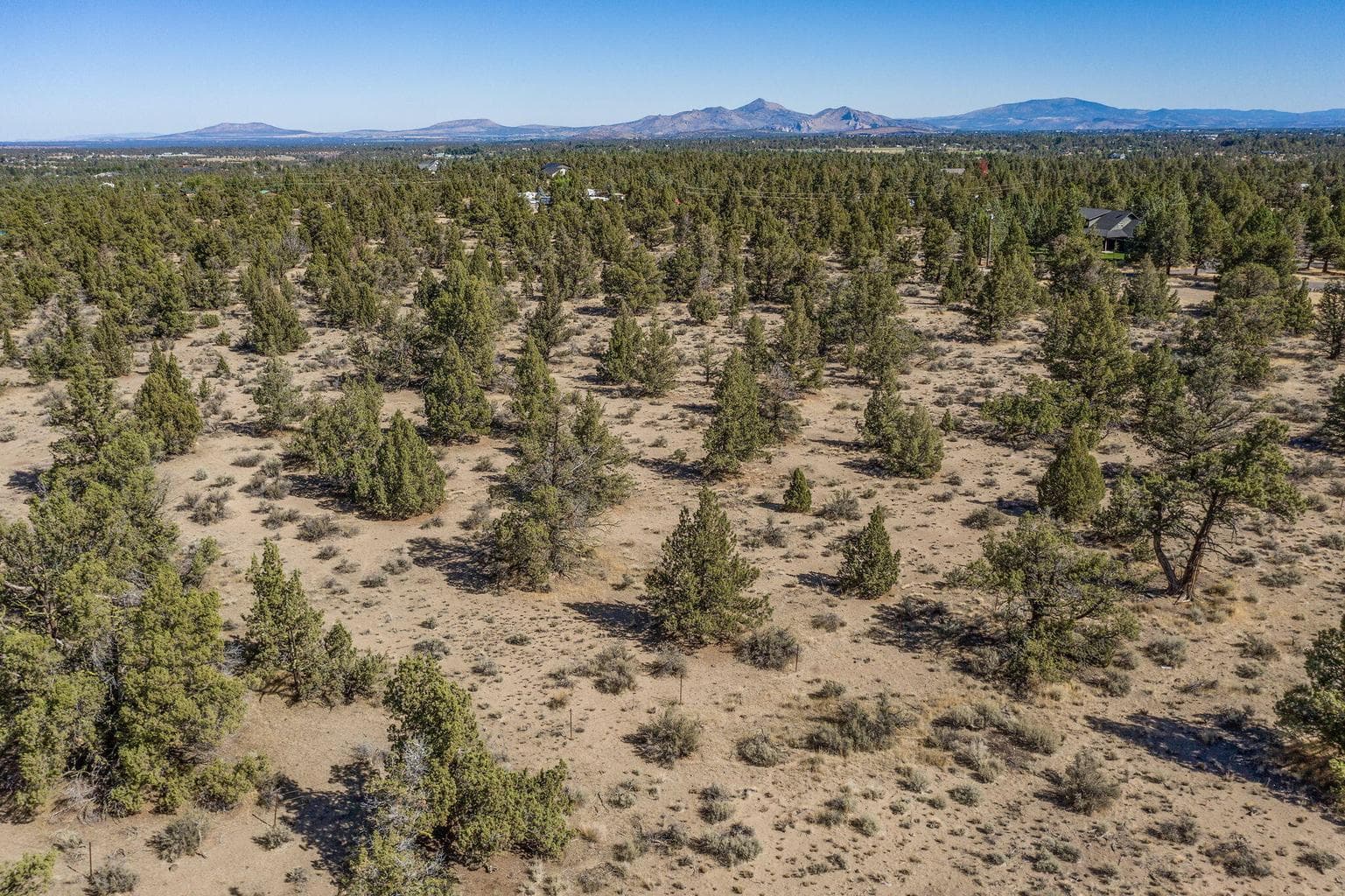 Future second story offers peek-a-boo Cascade Mountain views.