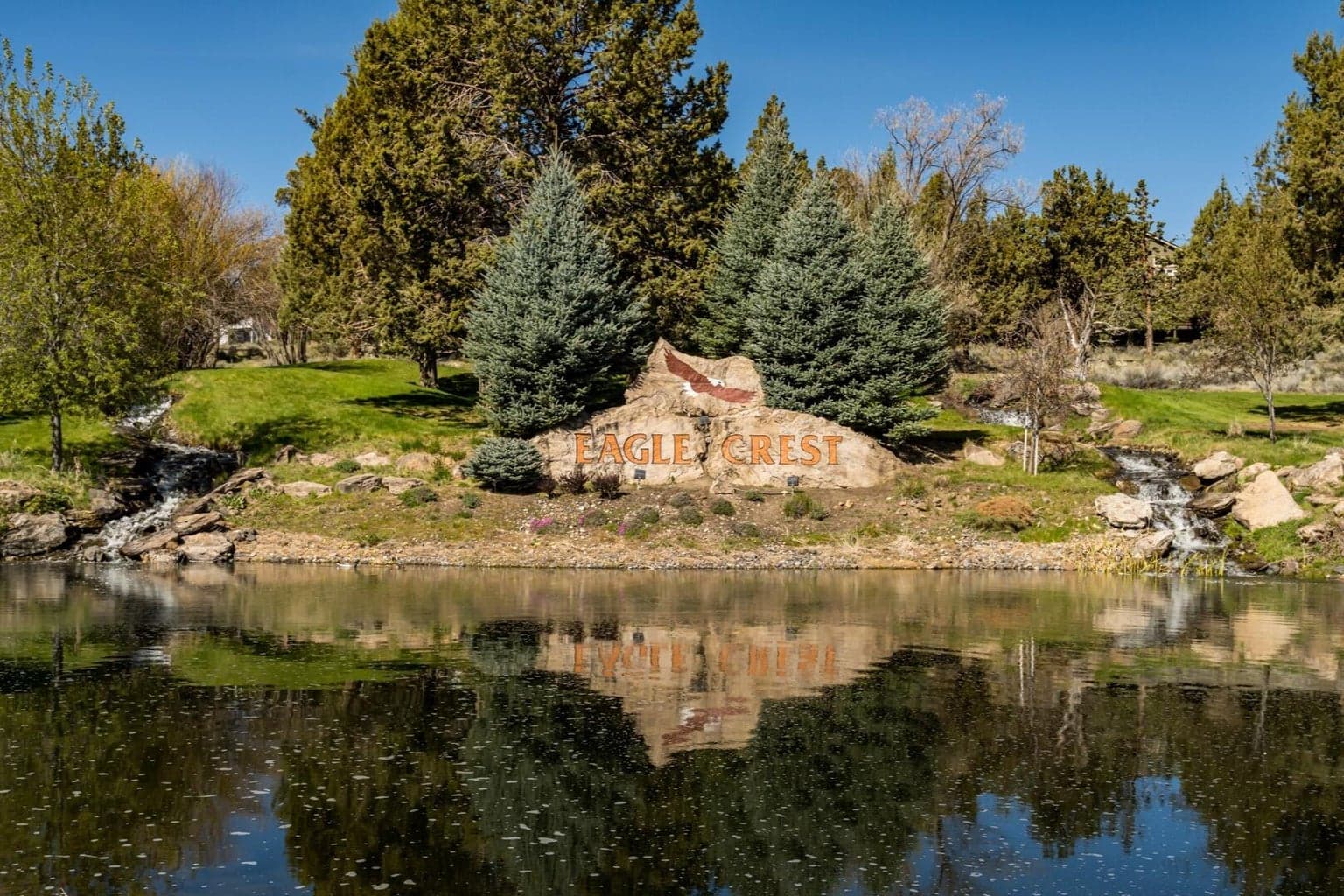 Eagle Crest has extensive trails and amentities