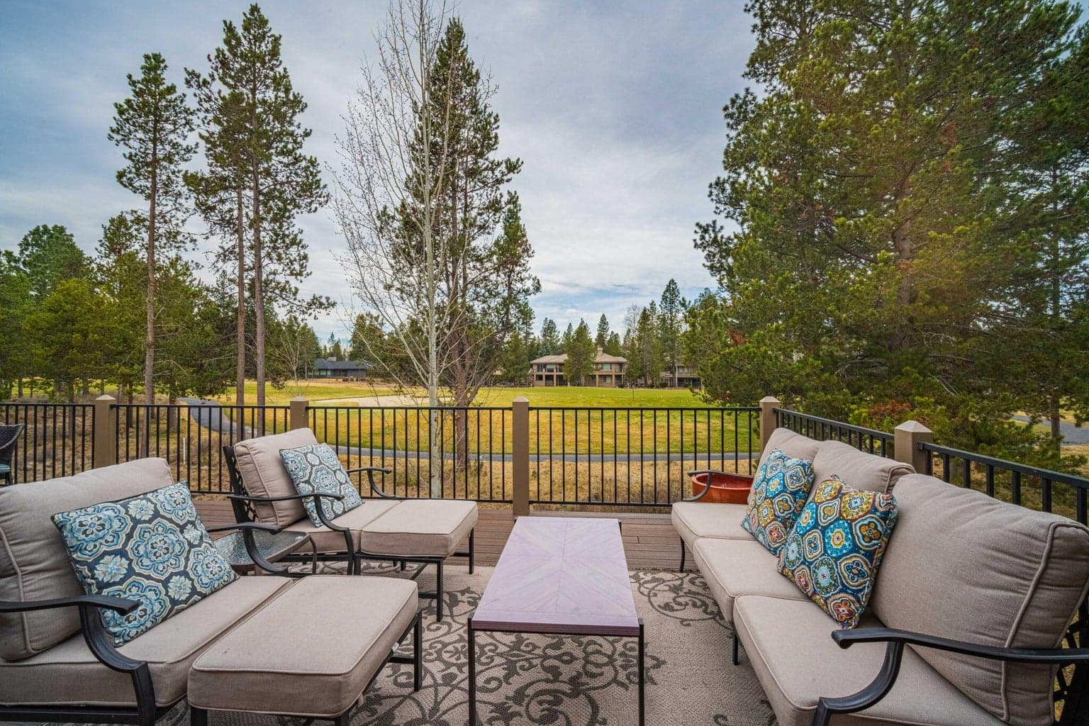 Nestled on the serene Woodlands Golf Course.