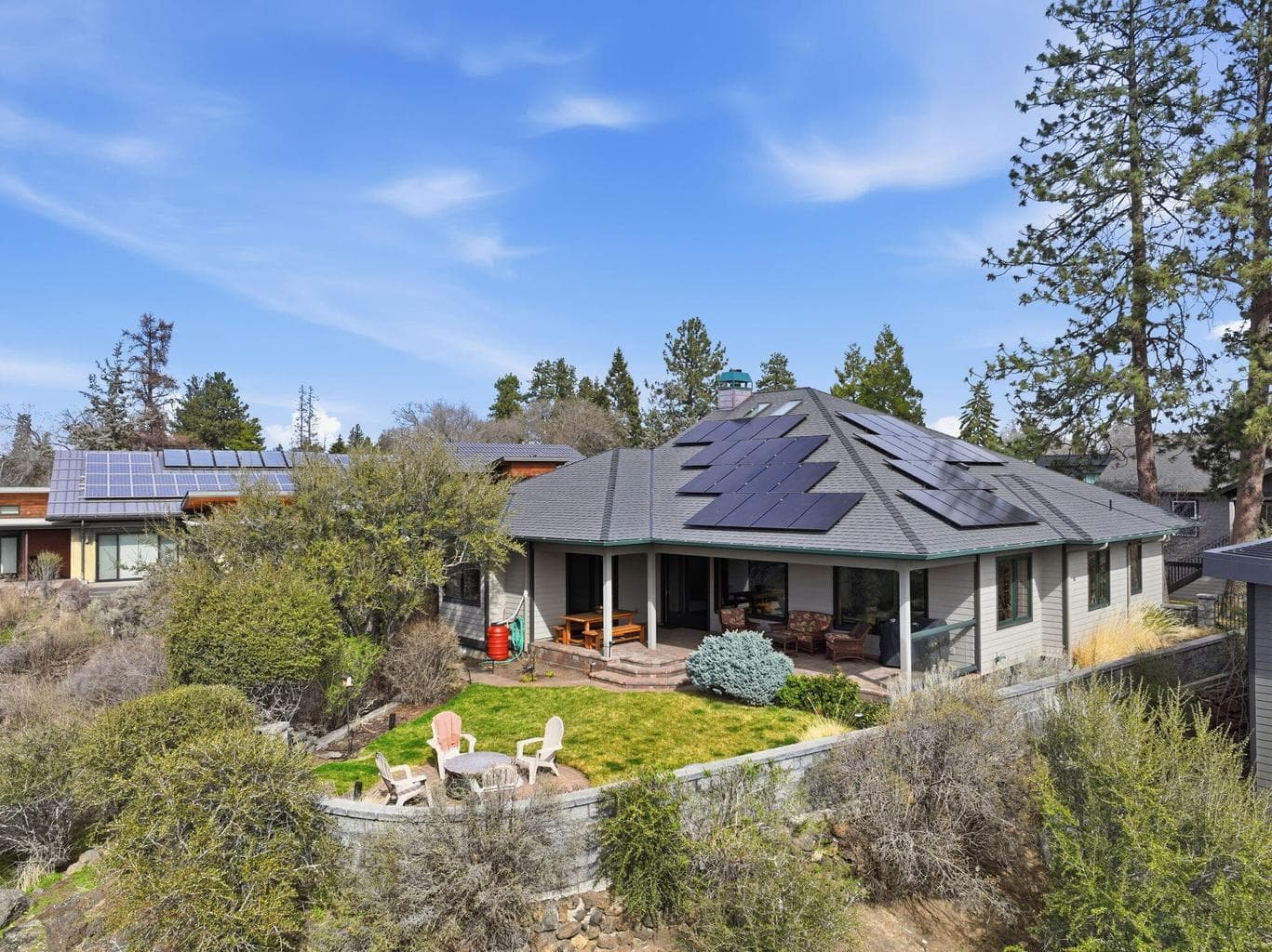 Solar Panels, Radiant Floor Heating and EV Ready!