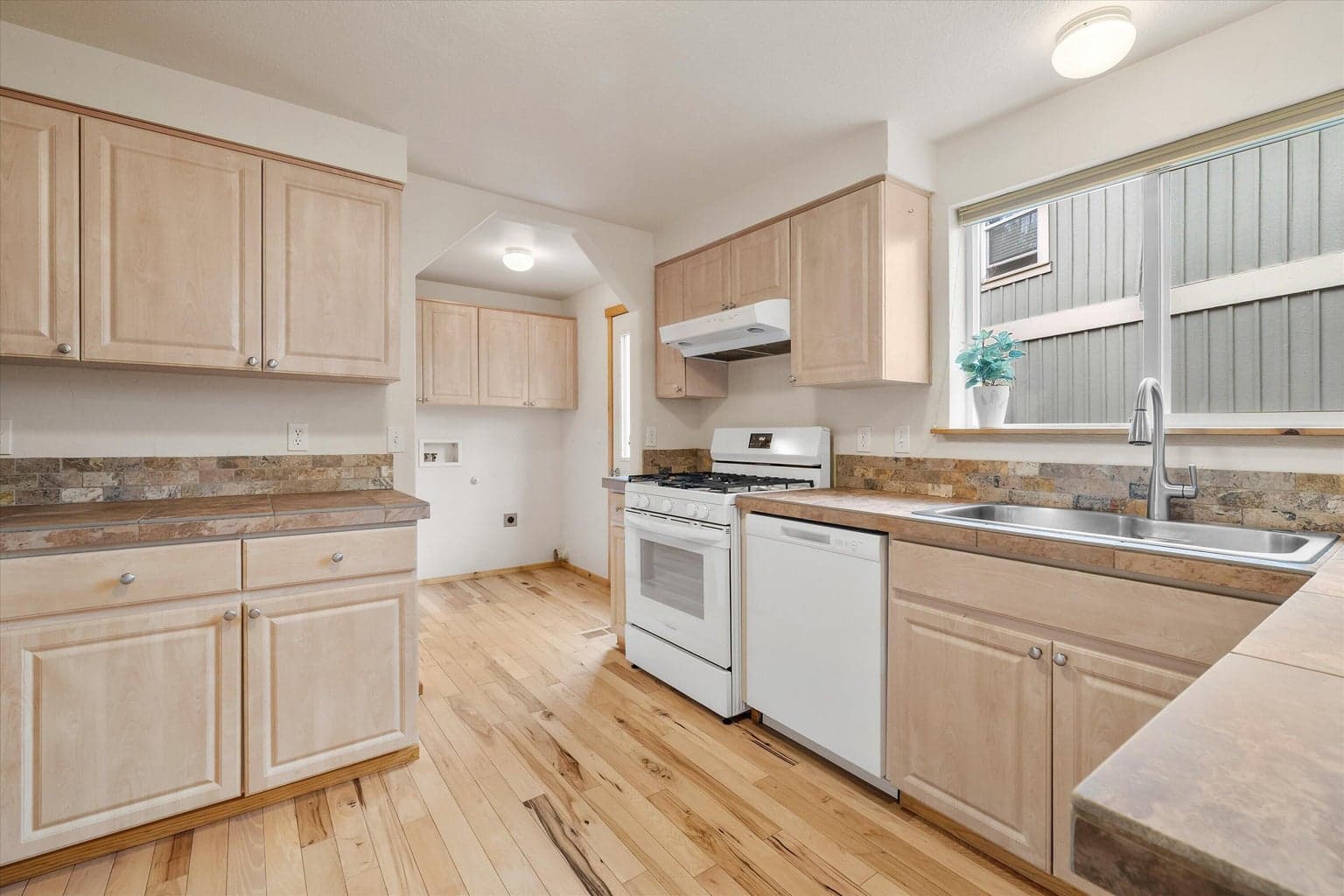 New appliances in the kitchen