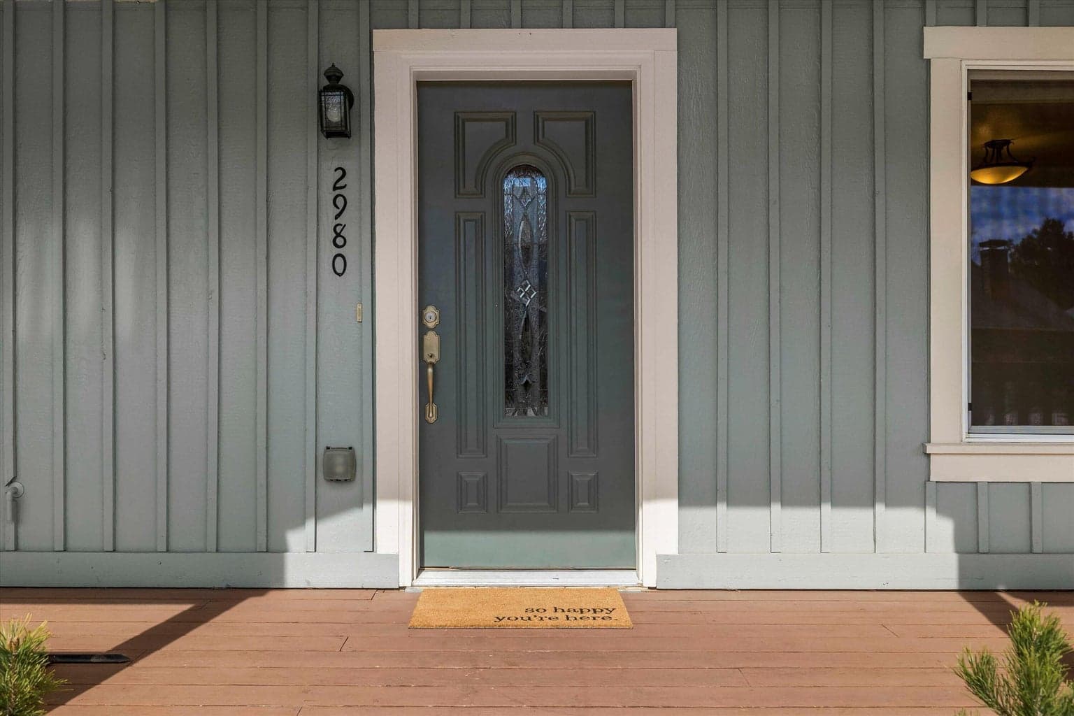 Large front porch