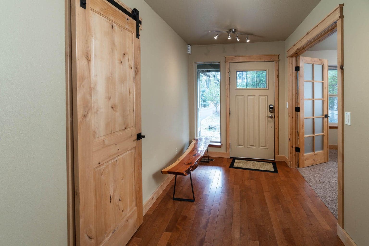 and hardwood floors.