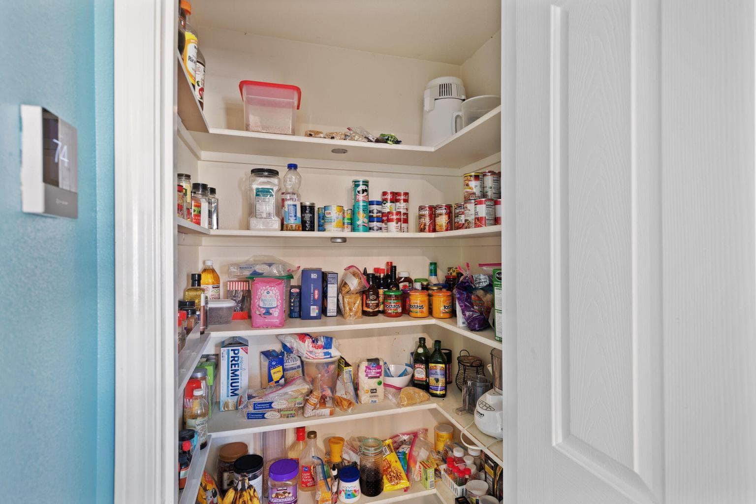 Walk in Pantry for all your goodies!