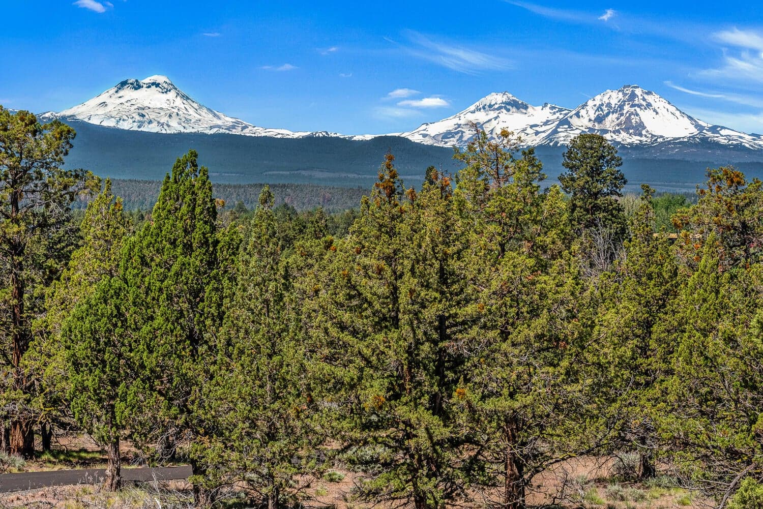 Primary bedroom deck view - Three Sisters
