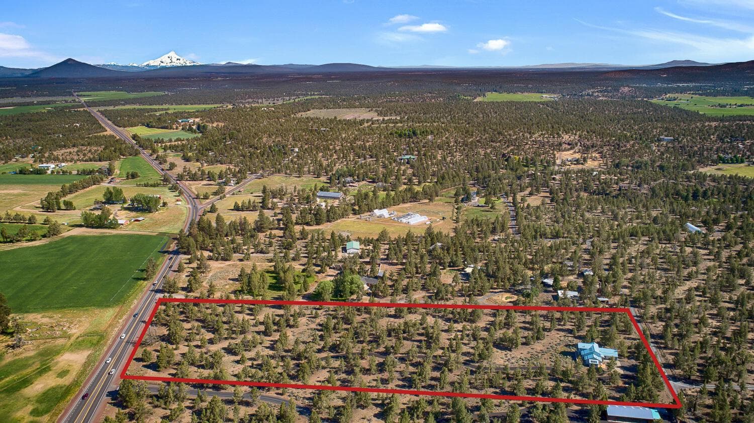 Approximate lot line