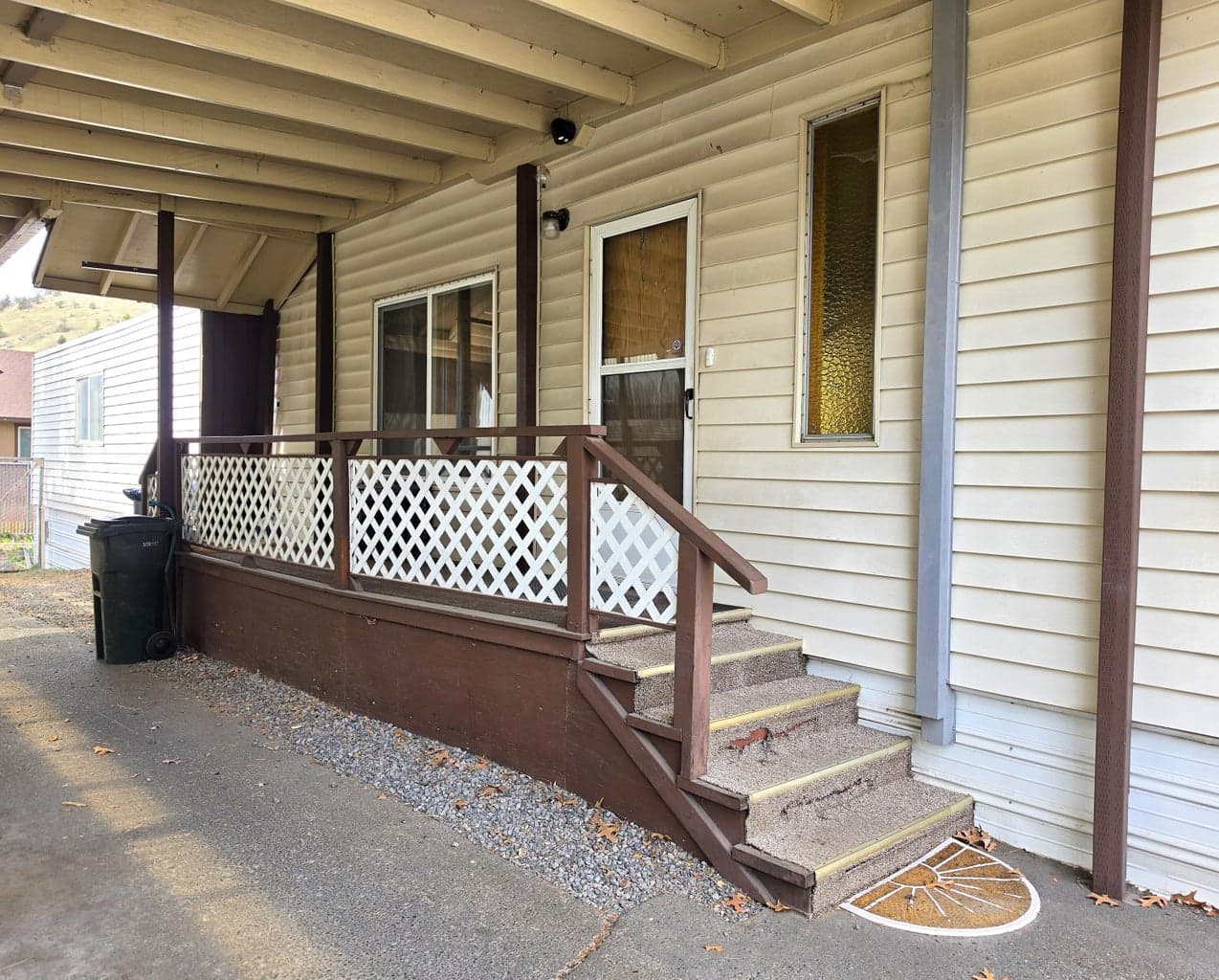 Steps to front door