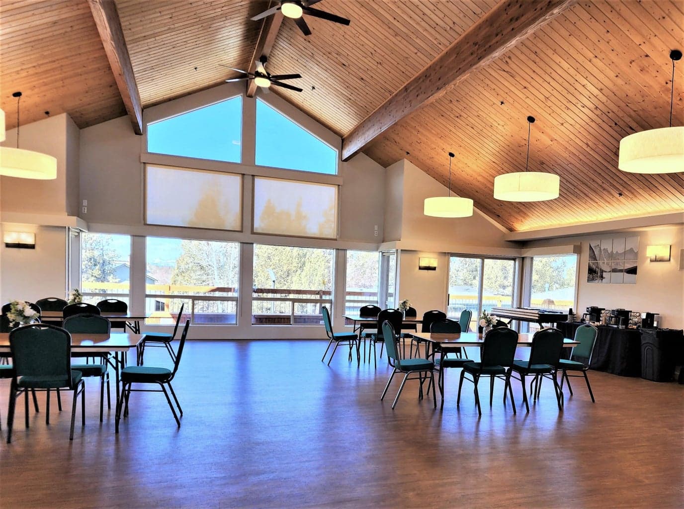 Meeting room in clubhouse