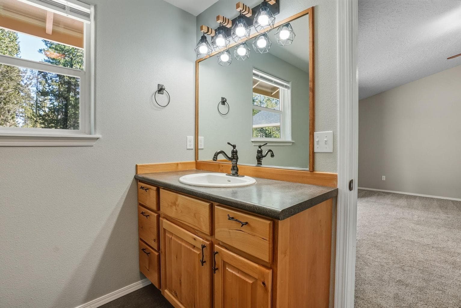 Primary suite bathroom