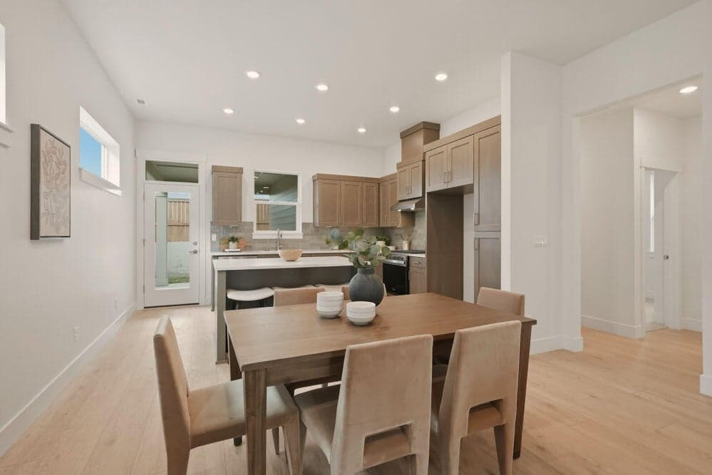 Dining area.