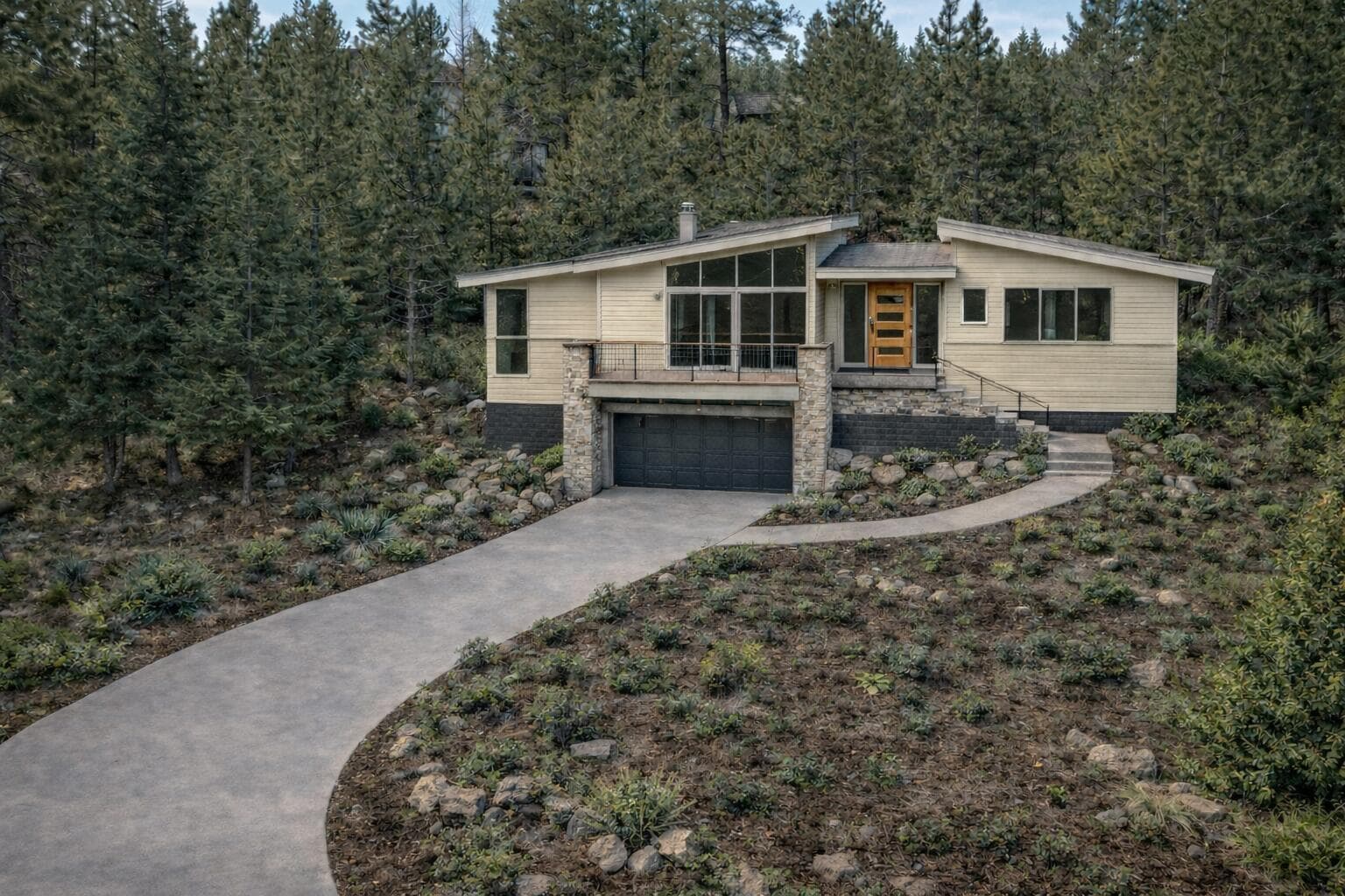 rendering of approved house plan