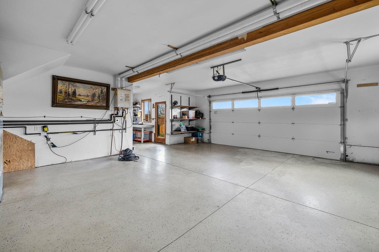 Finished Garage