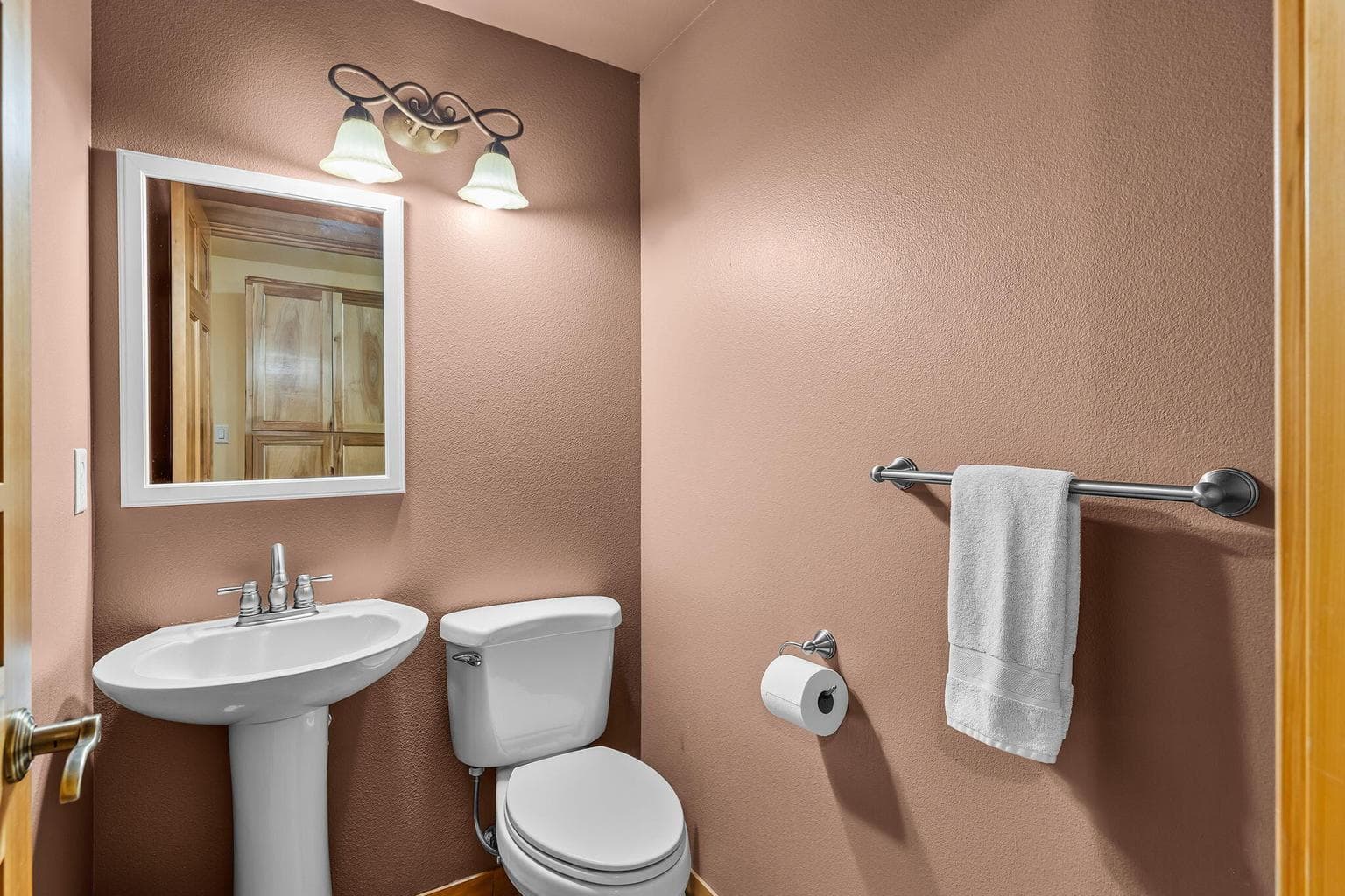 Half Bath off Laundry Room