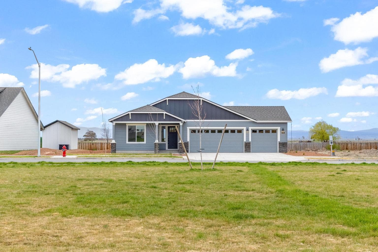 View of home from the park.