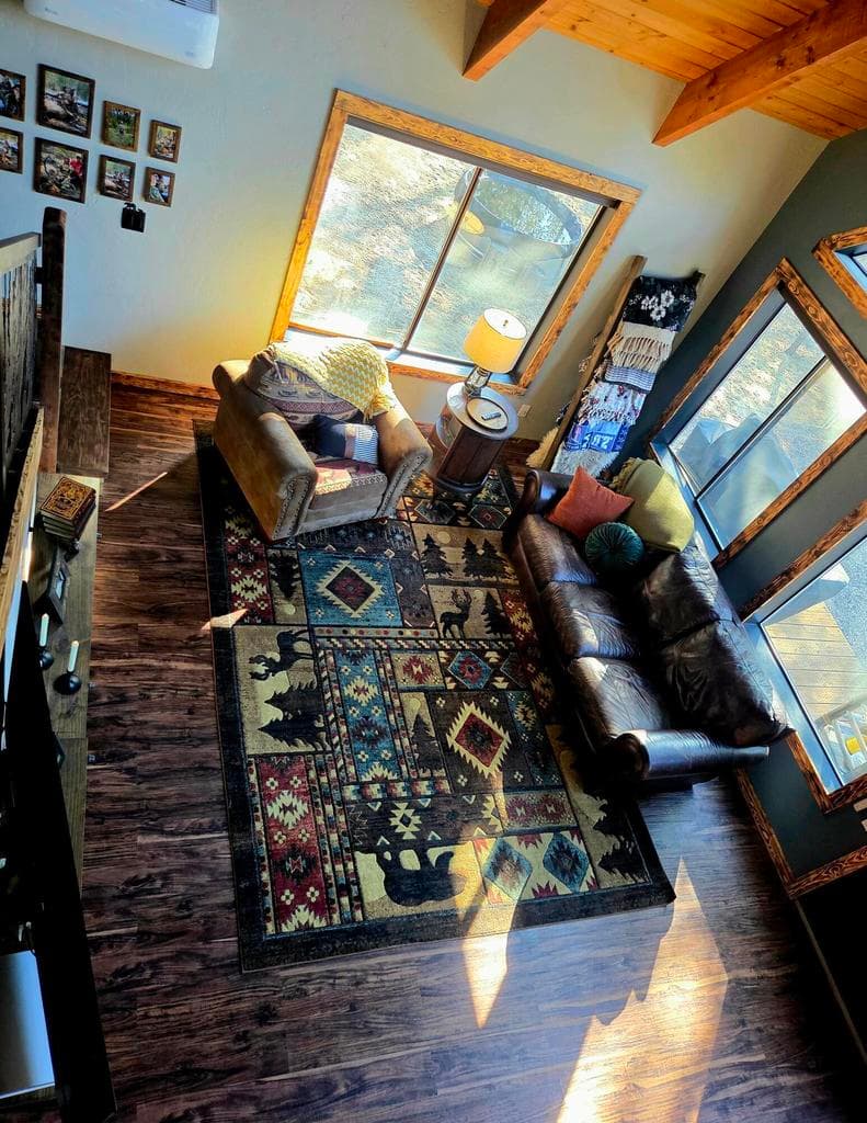 view from upper loft