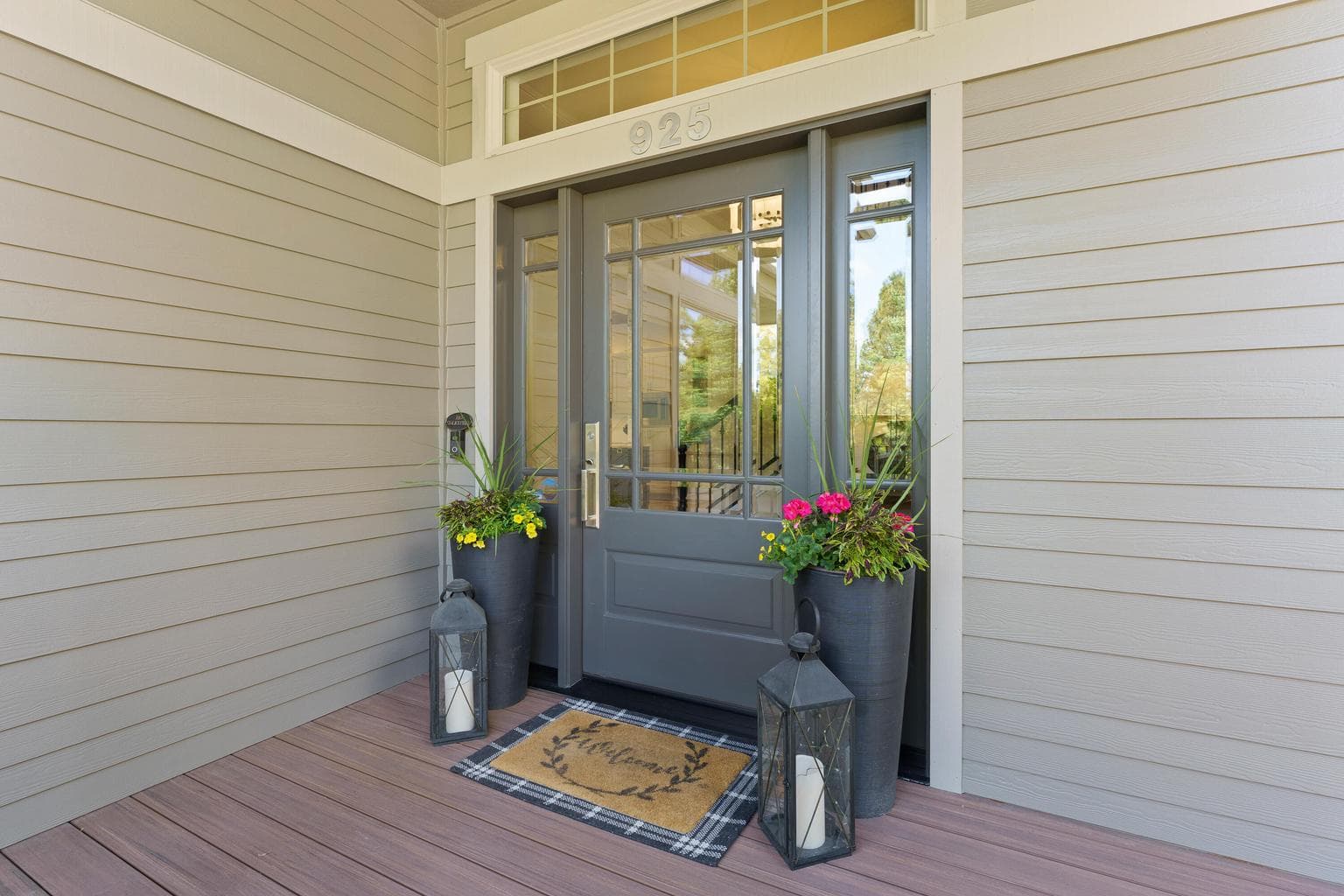 Trex Deck leading to Front Door