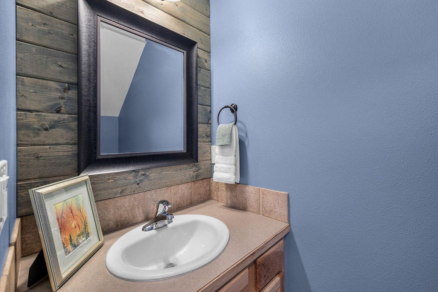 Powder room on main level
