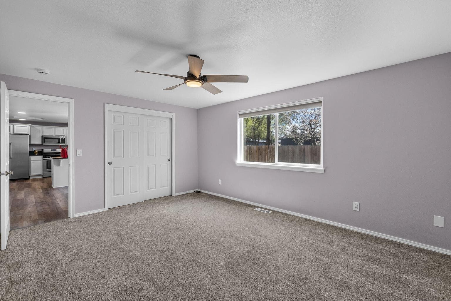 Primary Suite conveniently located in home