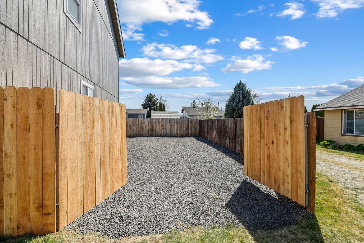 RV parking and gated
