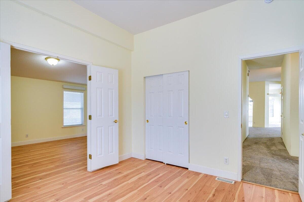 2nd bedroom off of the primary room.