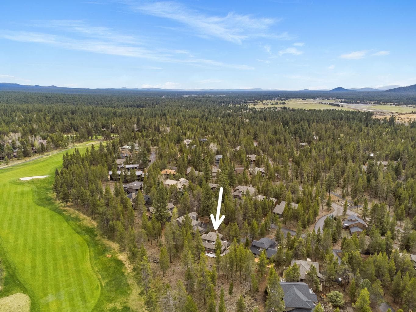 Amazing golf course location