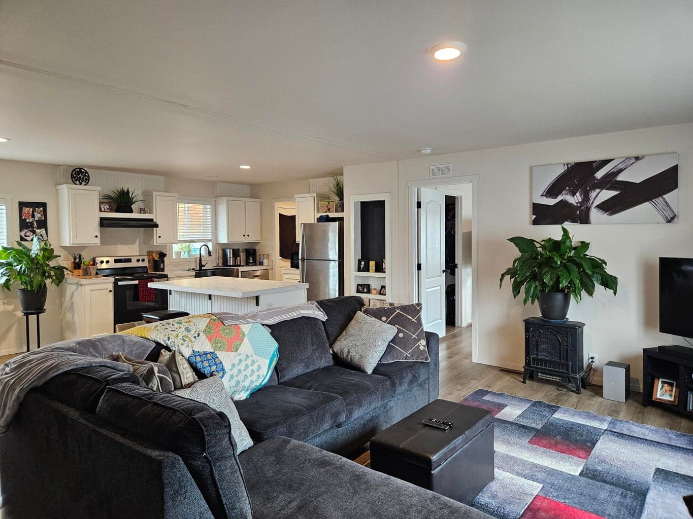 Open living area