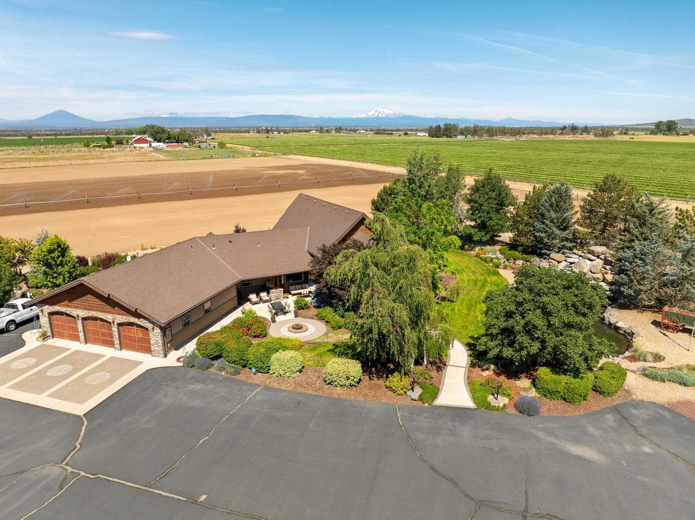 Farm and Home asphalt driveway