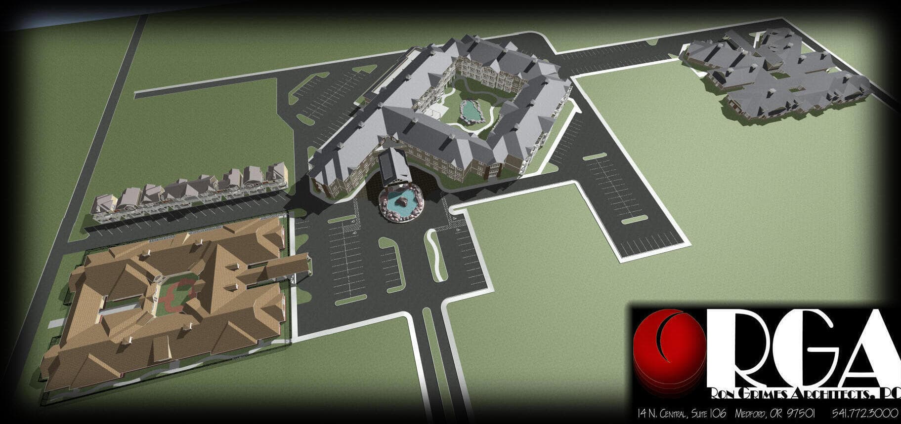 Entitled Campus Aerial View