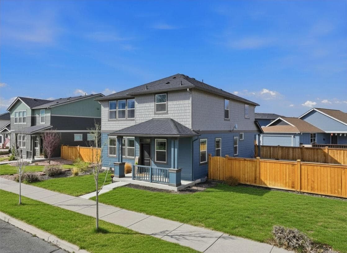 Front of House- grass virtually enchanced
