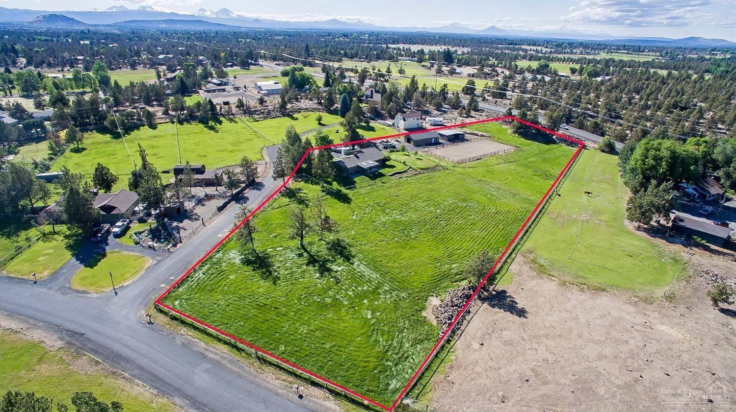 Property sits on 3.57 Acres