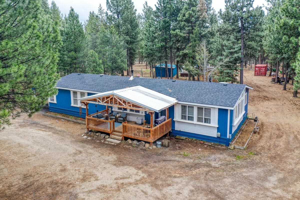 Large covered front porch