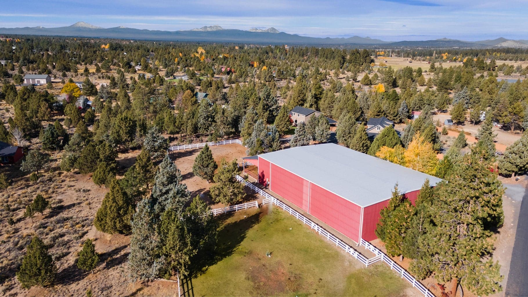 Offering 12,000 sq ft equestrian facility